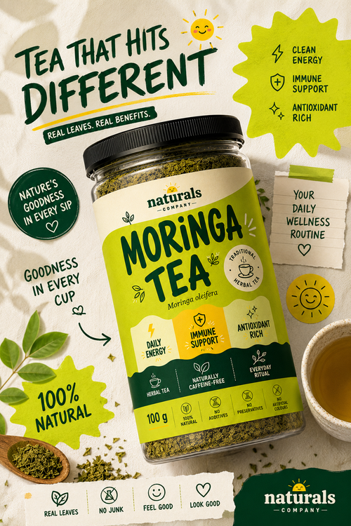 Moringa Herbal Tea – Everyday Wellness | 100g