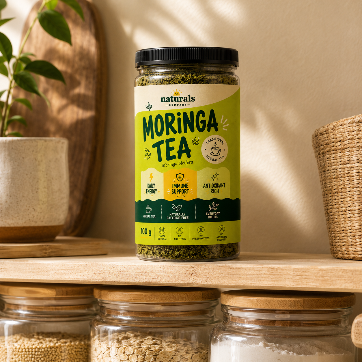 Moringa Herbal Tea – Everyday Wellness | 100g