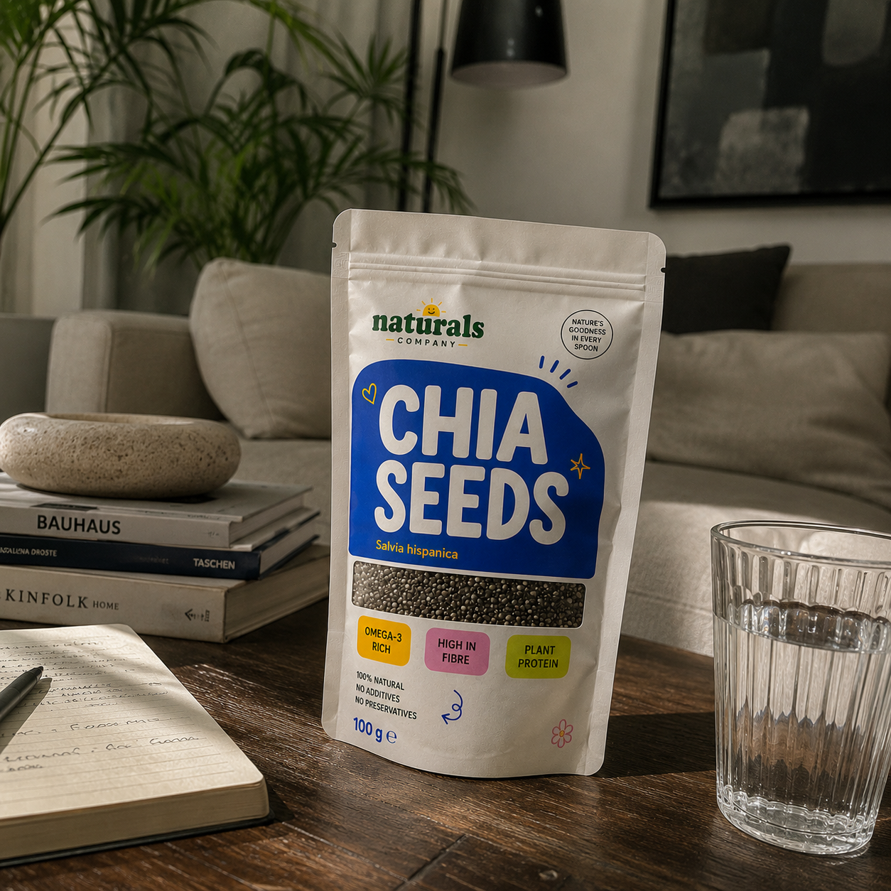 Super Chia Seeds | Omega-3, Fibre & Plant Protein