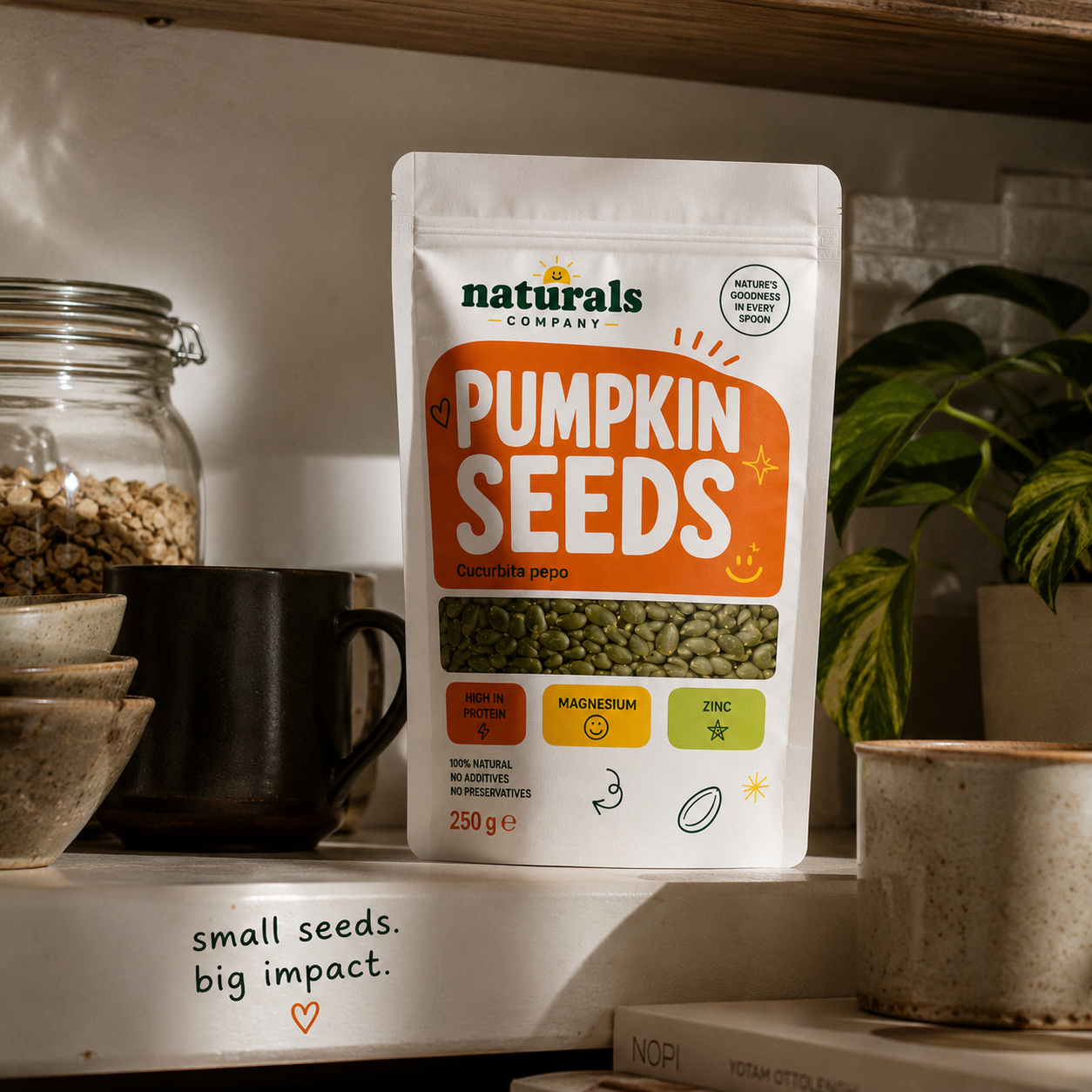Super Pumpkin Seeds | Protein, Magnesium & Zinc