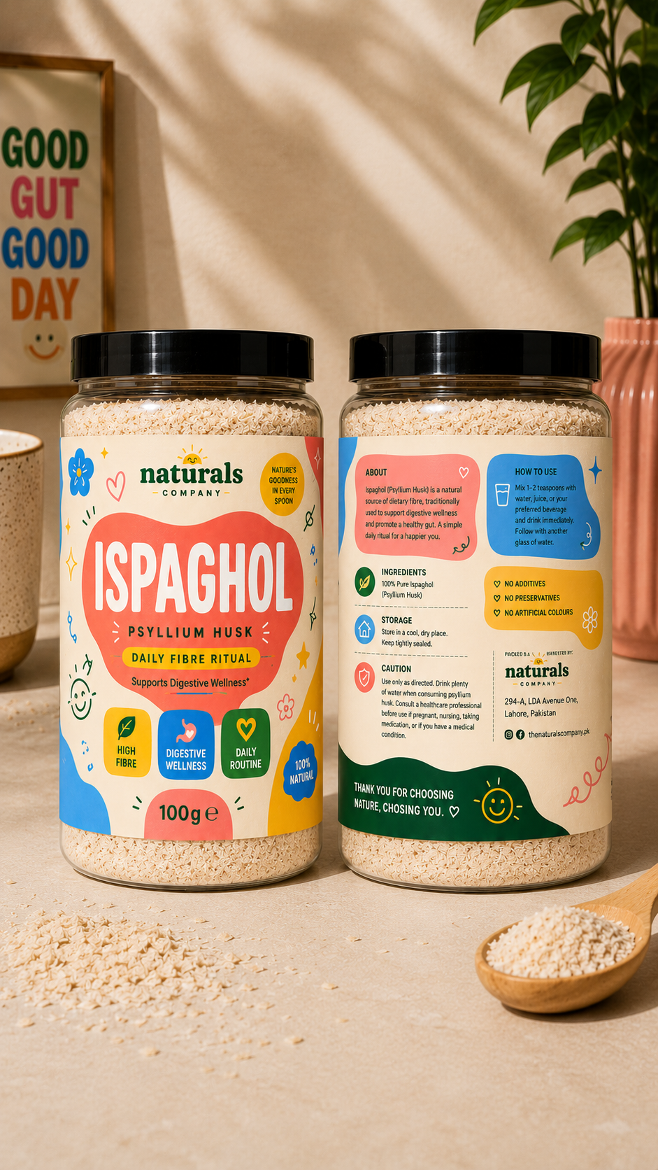 Pure Ispaghol Husk – Everyday Fibre Made Easy